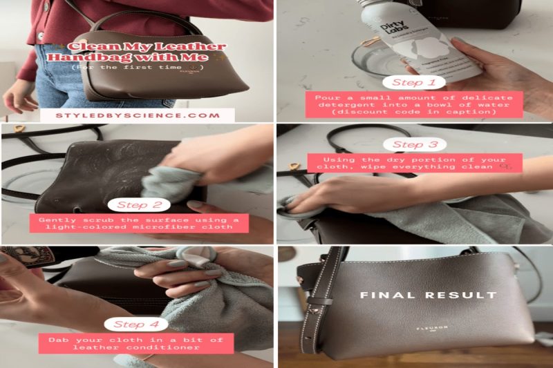 How to Clean a Leather Handbag: Step-by-Step Guide